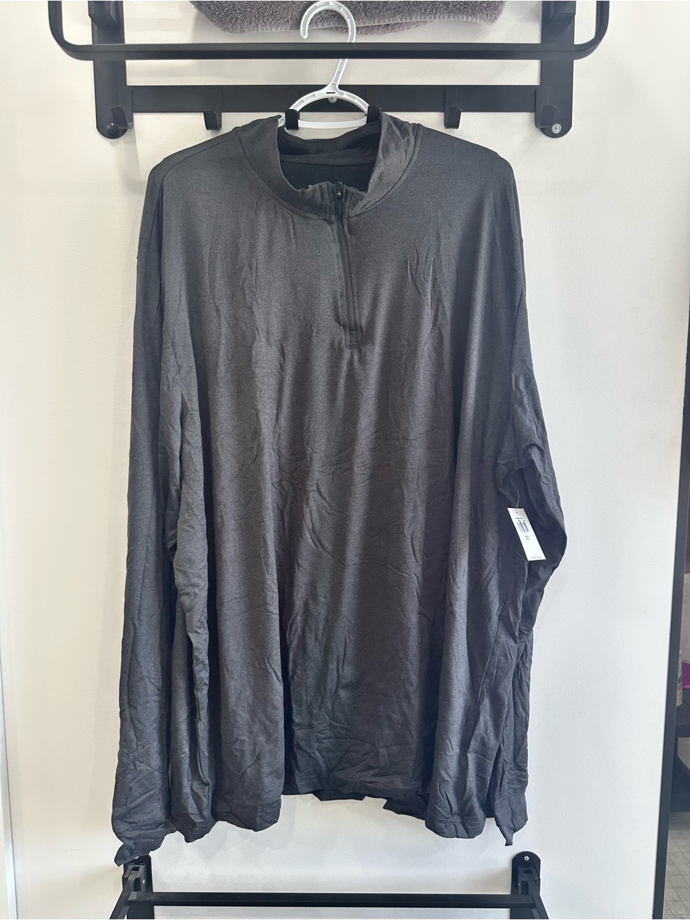 Old Navy Dark Gray Long Sleeve Active Top
